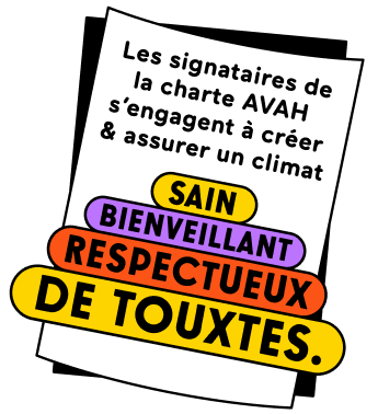 Valeurs des signataires de la charte AVAH